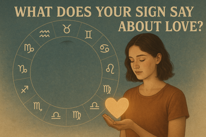 What Does Your Sign Say About Love? What Does Your Sign Say About Love?